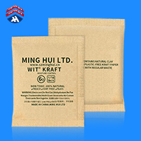 Kraft paper montmorillonite desiccant