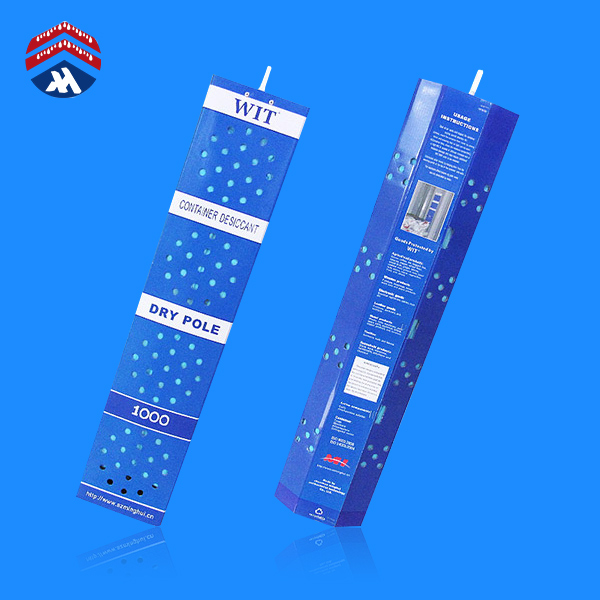 Silica gel container dry stick